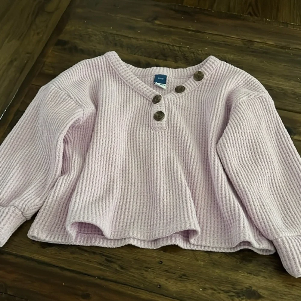 Old Navy Lavender Long Sleeve Tee